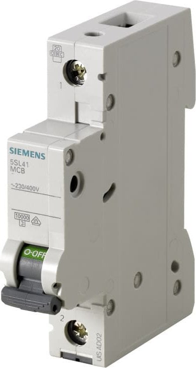 Întrerupător Siemens 1P C 10A 10kA AC 5SL4110-7