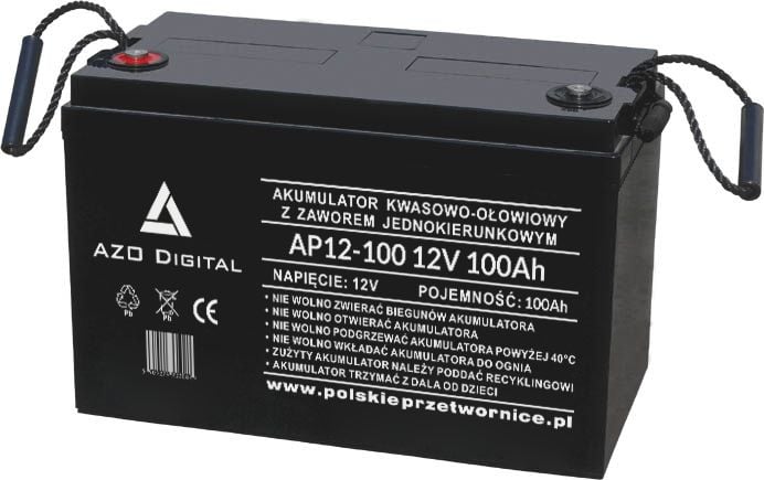 întreținere fără baterie VRLA AGM 12V 100Ah AP12-100