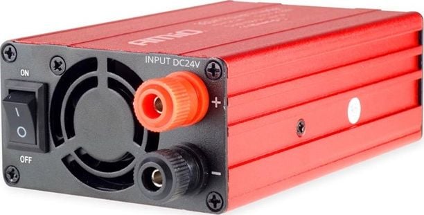 Invertor din 12V in 220V, 300/600W, 2 USB-uri, 02470 Amio