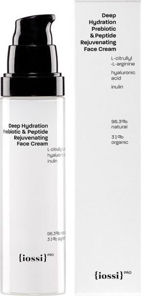 Crema de fata Iossi Deep Hydration Prebiotic&Peptide Rejuvenating Face Cream, 50ml