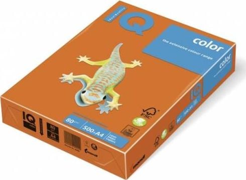 Hartie si produse din hartie - Hârtie IQ Color Copy IQ Color A4 160g portocaliu 250 coli
