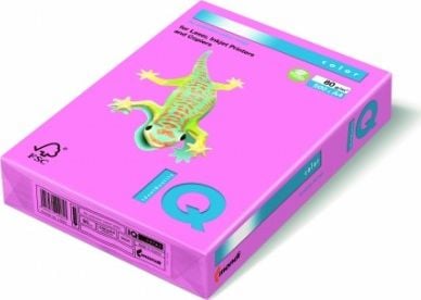 Hartie si produse din hartie - Hartie IQ Color Photocopier IQ Color A4 80g roz 500 coli