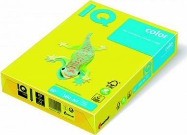 Hartie si produse din hartie - Hartie IQ Color Photocopier IQ Color A4 80g galben 500 coli
