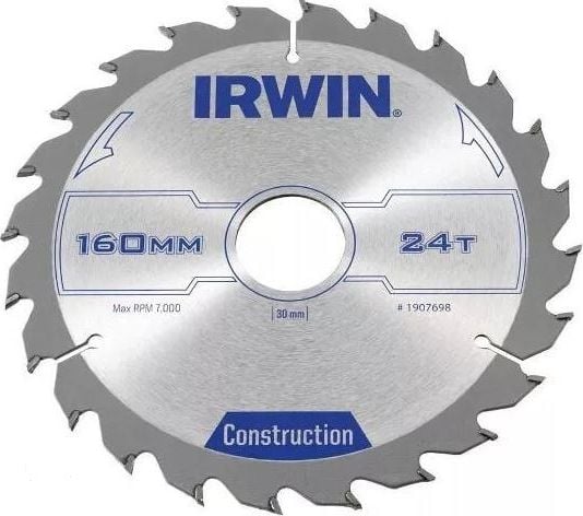 IRWIN CIRCULAR SAW WIDIA * 30 * 160 24 din IRW1907698