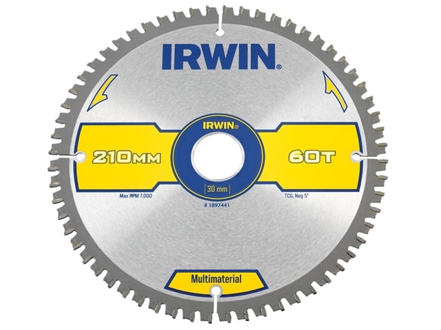 Ferăstrău circular Irwin 210x30x2.5mm 60z TCG MULTIMATERIAL 1897441