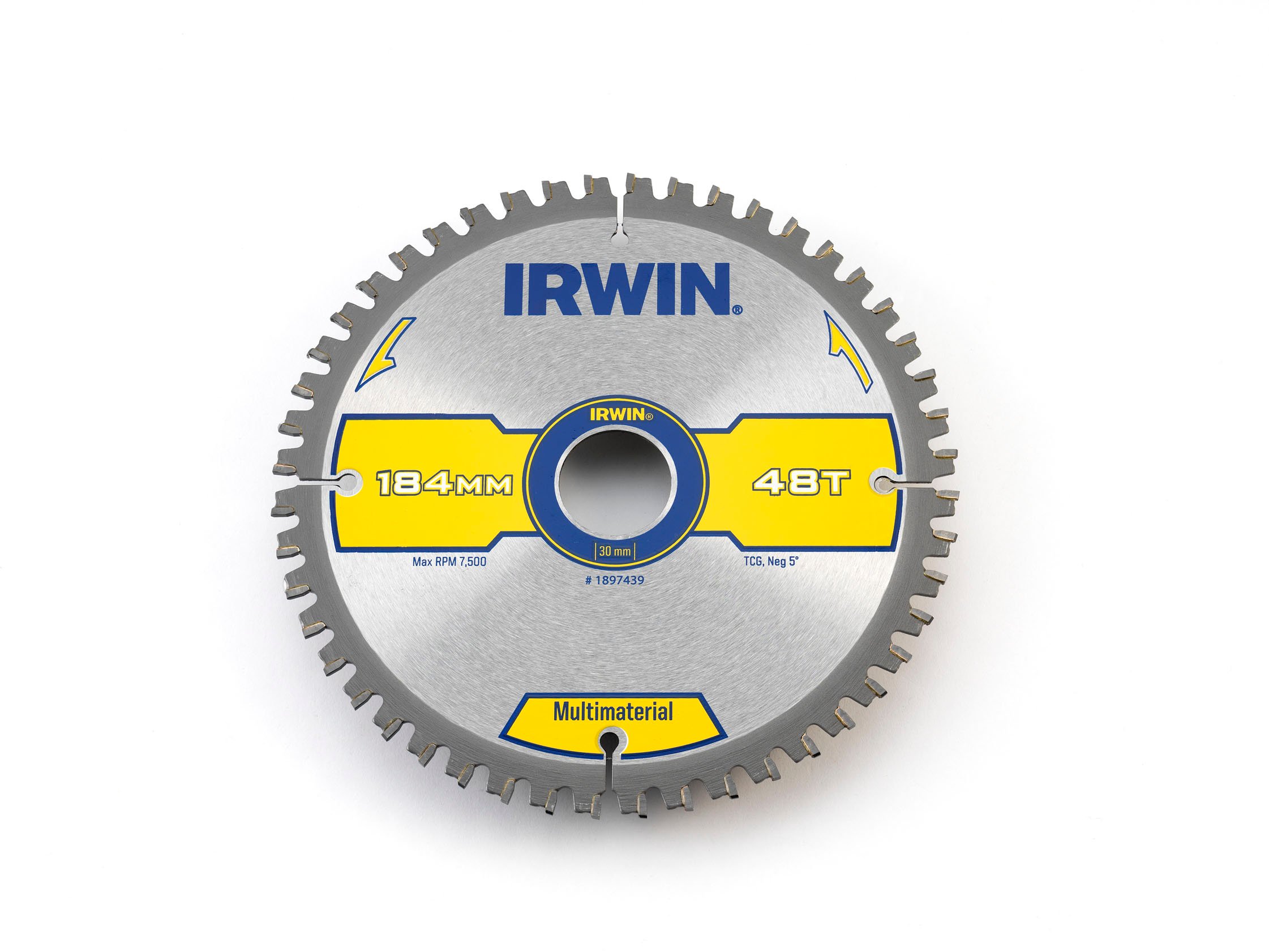 Ferăstrău circular Irwin Multi 184x30x2.4mm 48t. - 1897439