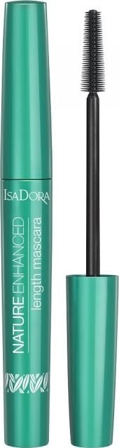 IsaDora, IsaDora Nature Enhanced Length 10 Negru 8 ml, îmbogățit cu elemente naturale, pentru un aspect al ungilor mai lung și mai sănătos.