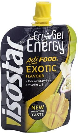 Gel energizant Isostar Actifood exotic, 90 g