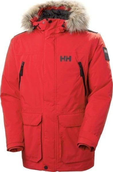 Jachetă roșie pentru bărbați Helly Hansen Reine Parka s. 2XL