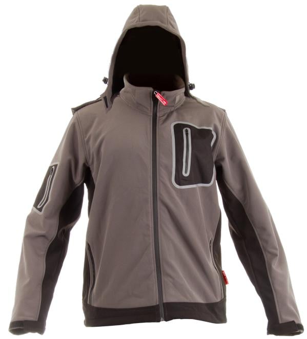Jachetă impermeabilă Lahti Pro cu glugă, rezistentă la vânt, XXXL - LPKS23XL