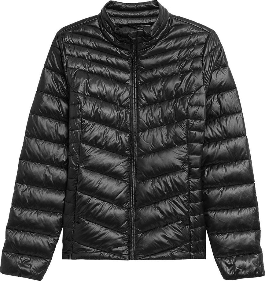 Jacheta matlasata pentru femei 4F, H4Z21-KUDP002, S, Negru