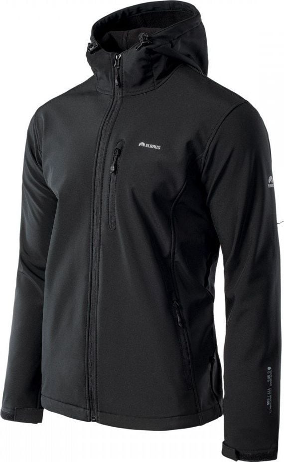 Jachetă pentru bărbați Elbrus SOFTSHELL IVER BLACK XXL