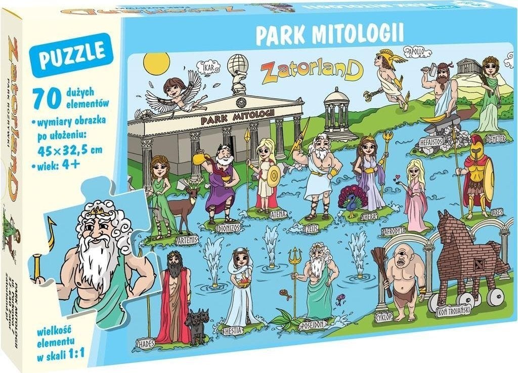 Ca un puzzle de 70 de piese. Parcul mitologic