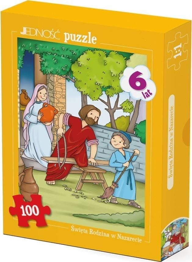 Jedność Puzzle 100 - Święta Rodzina w Nazarecie