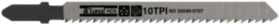 Jigsaw Blade, HCS, tip T234X pentru lemn, piese de plastic, cu dinți mărunțite progresiv, cu trei faze și granulare înapoi, 93x9x1,5mm -. 205900855