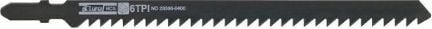 Jigsaw Blade, HCS, tip T344D de lemn, cu dinți căscate fărâmițate 125mm - 205900400