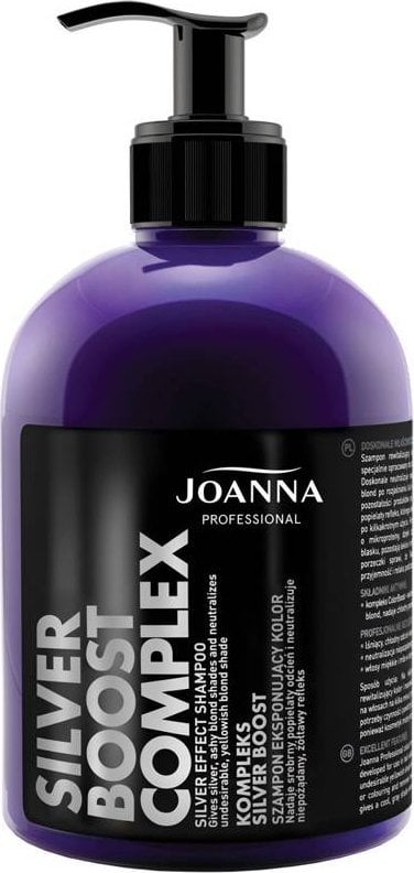Joanna Joanna Professional Silver Boost Complex Sampon subliniind culoarea argintie 500ml