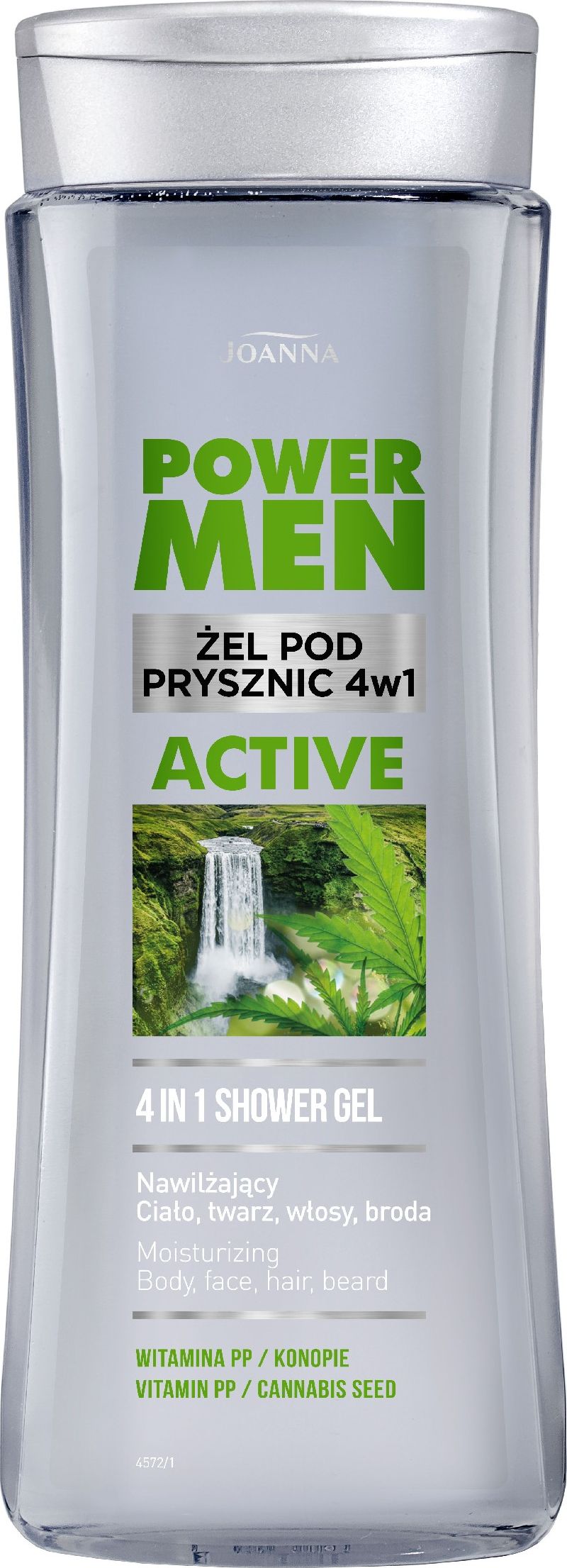 Joanna Power Men Å»el pod prysznic 4w1 Active 300ml