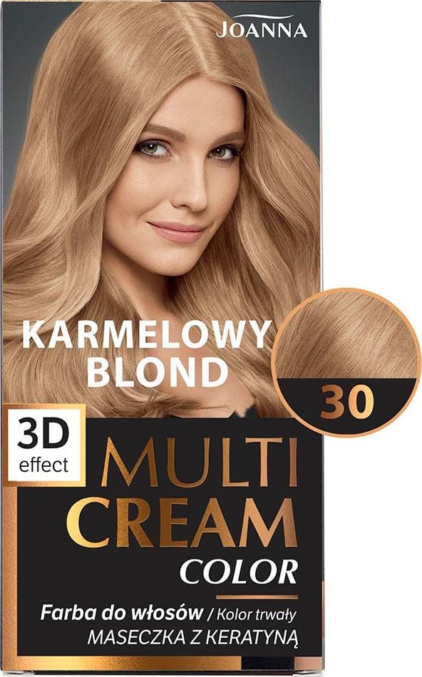 Joanna Multi Cream Color Farba nr 30 Karmelowy Blond