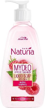 Sapun lichid Joanna Naturia, Zmeura, 500 ml