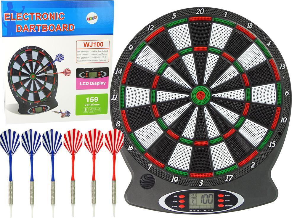 Joc de Darts electronic, 43 x 48 cm, Lean 10055