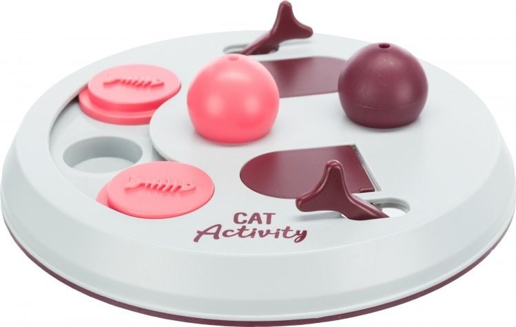 Joc de strategie pentru pisici, Trixie, Plastic, 23 cm, Multicolor