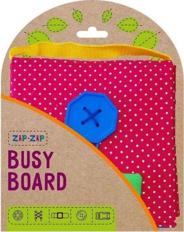 Joc educativ textil Busy Board, Roter Kafer