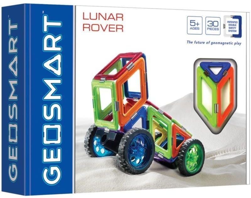 Joc Magnetic, Geosmart, Geowheels Modul Lunar (30 piese)