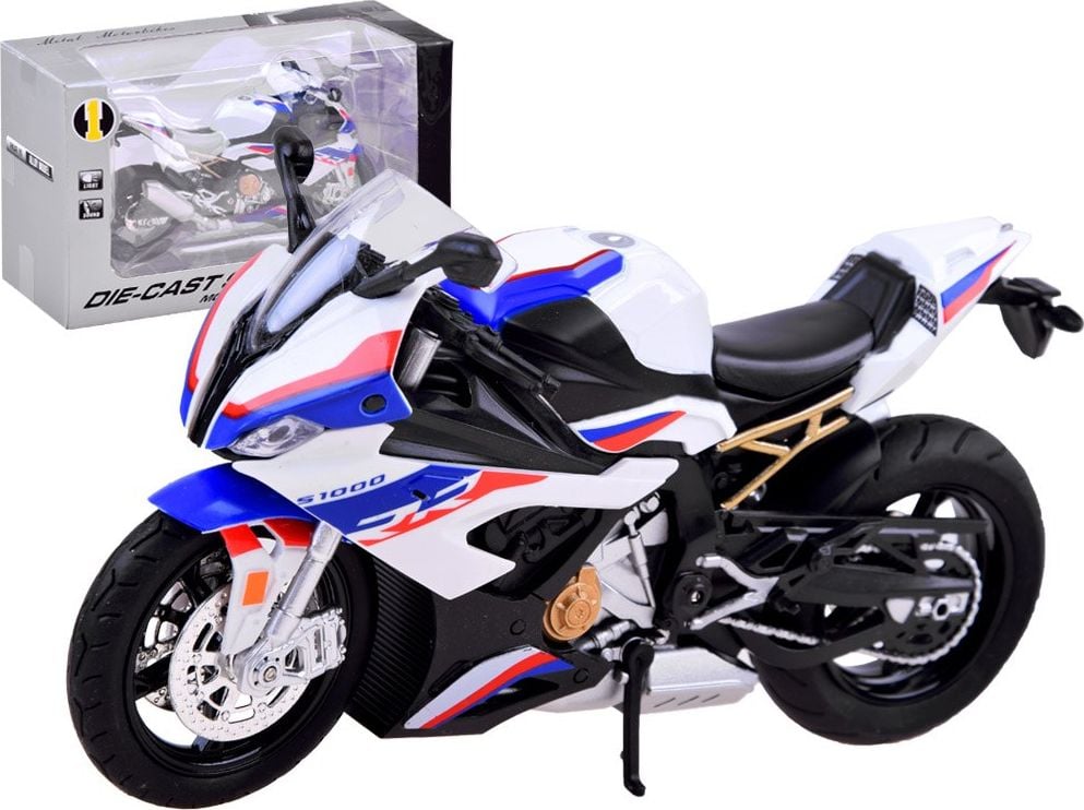 Jocmisiada DieCast Motorcycle S1000RR Lumină sonoră ZA3906