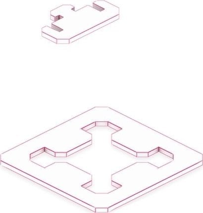 Jocuri Anomalia Jocuri Anomalia: TerrainTiles - Conectori dubli și cvadruplu - Set