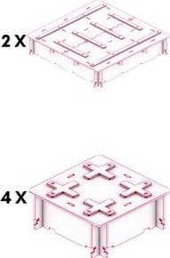 Jocuri Anomalia Jocuri Anomalia: TerrainTiles - Creșteri duble - Pachet