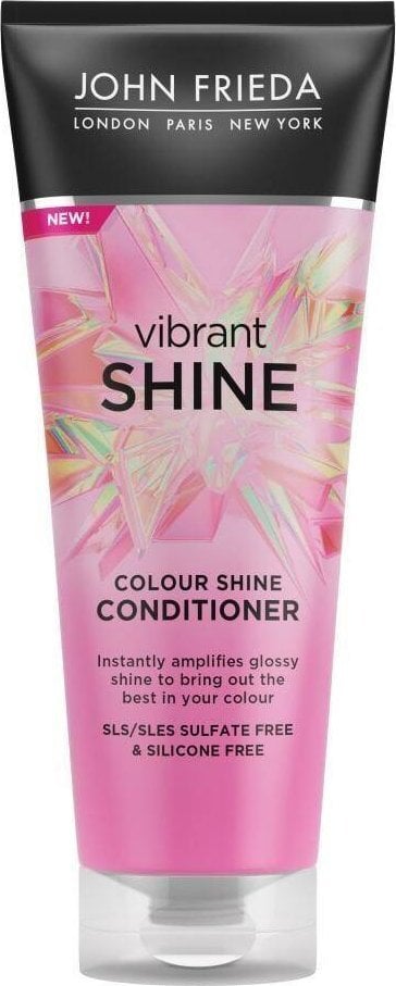 Balsam de păr John Frieda Vibrant Shine care dă strălucire 250 ml