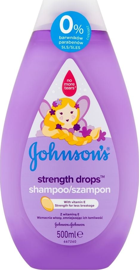 Johnsons JOHNSON'S BABY_Strength Drops Sampon sampon pentru copii cu vitamina E 500ml