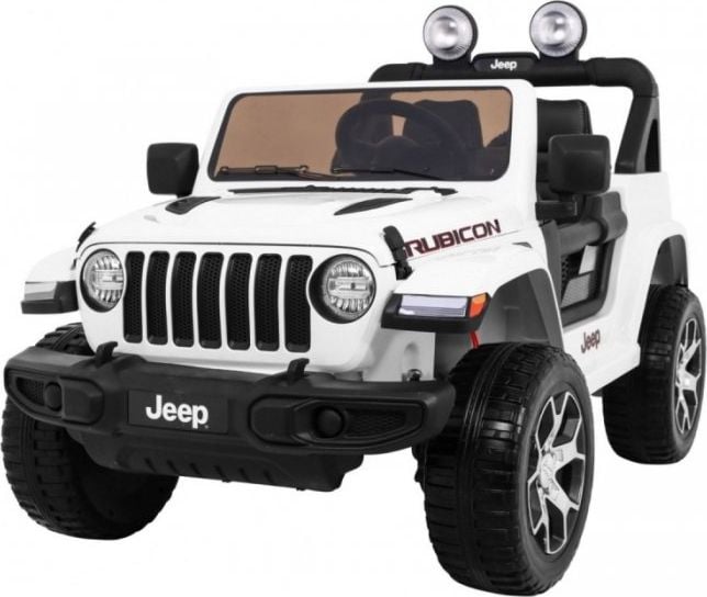 Vehicul Joko Jeep Wrangler Rubicon Alb