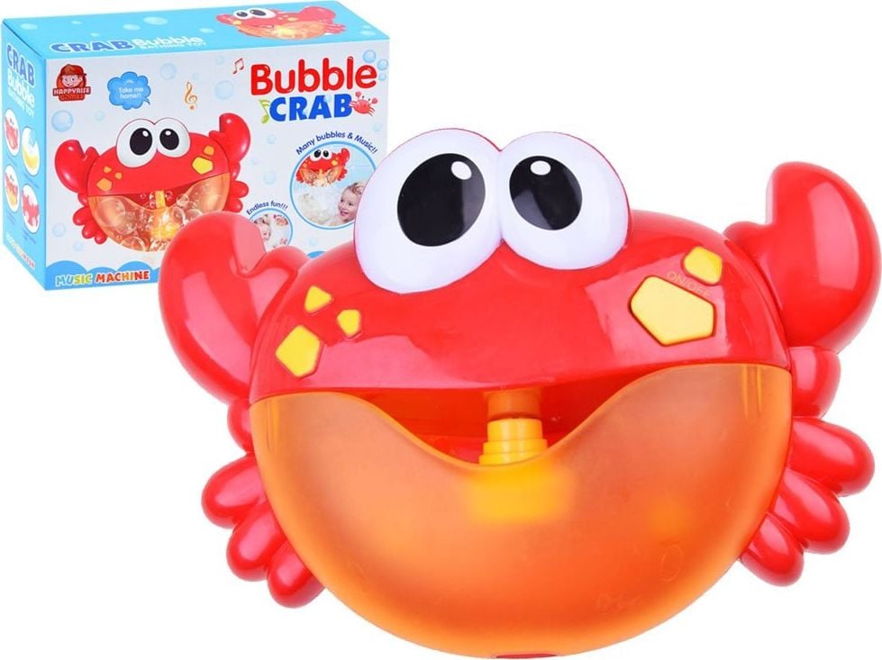 Jokomisiada Bubble vesel Jucărie de baie Crab ZA2687