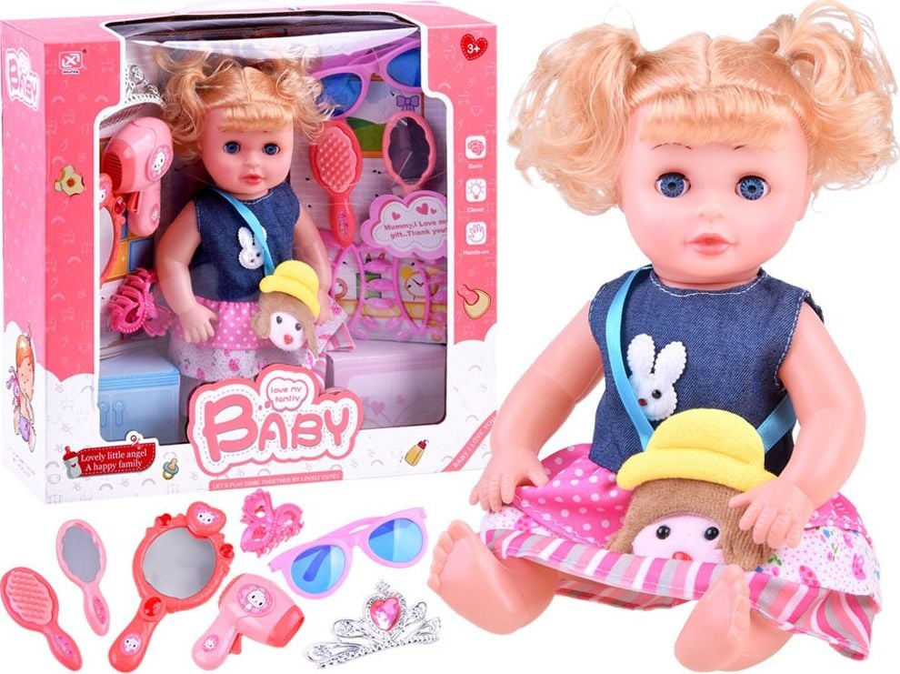 Jokomisiada Doll Accesoriu pentru coafor stilist pentru un copil ZA3855