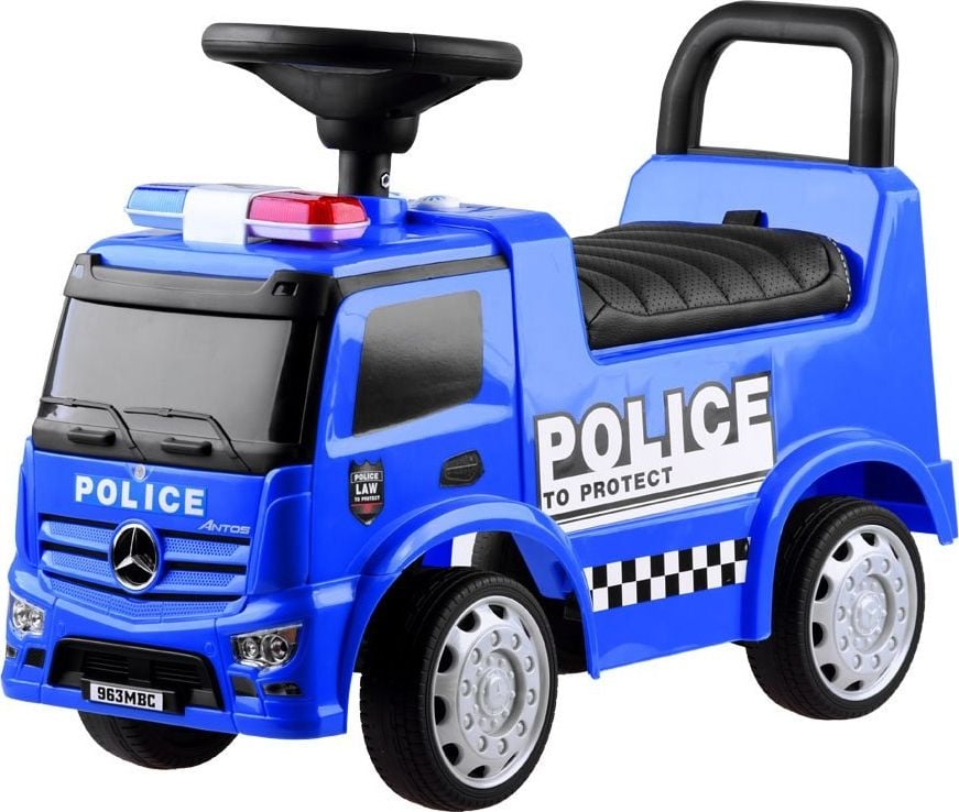 Jokomisiada Jeździk Impingător de mașină de jucărie Mercedes Police (ZA3690)