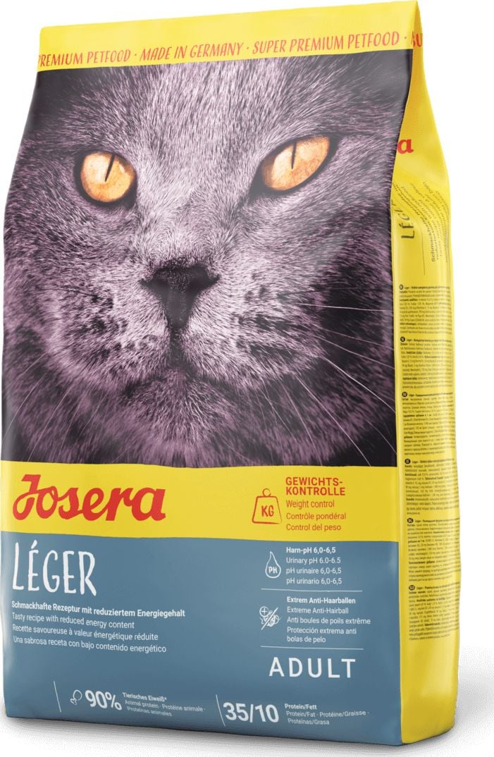 Hrana uscata pisici sterilizate sau cu activitate fizica redusa , JOSERA Cat Leger, cu pasare 400 g