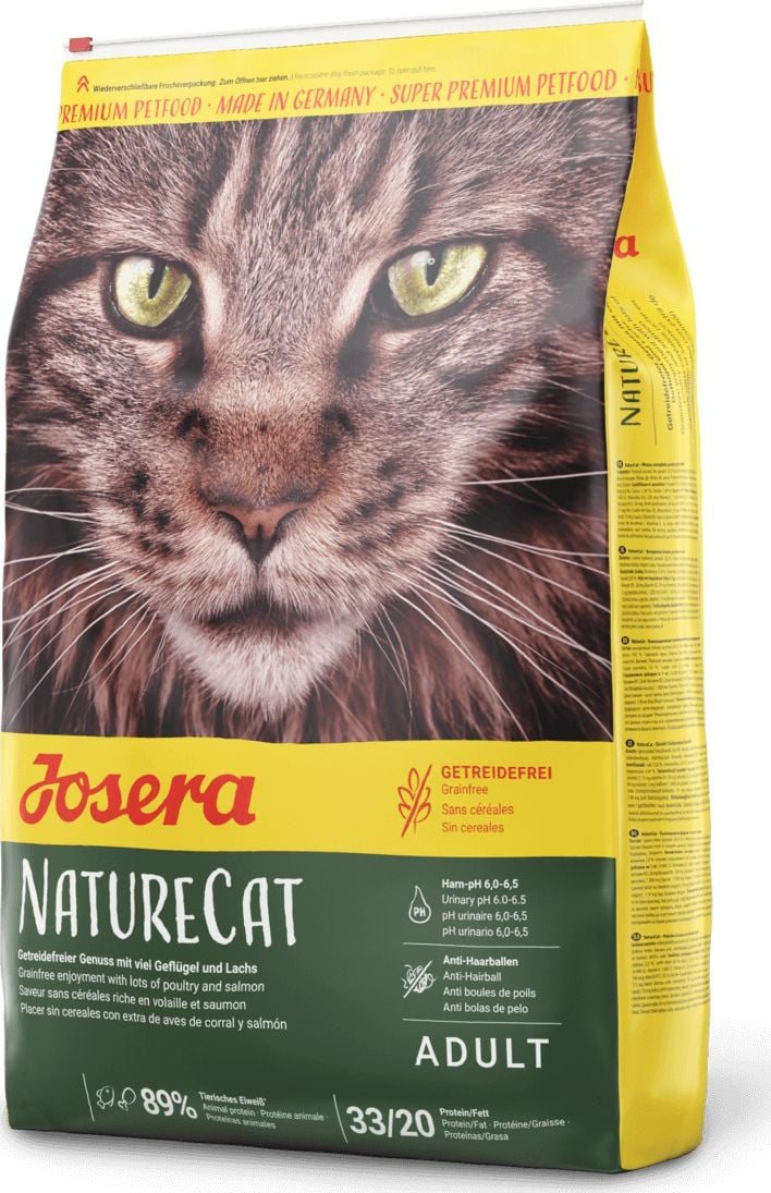 Hrana uscata pisici adulte, JOSERA NatureCat, cu pui 10 kg