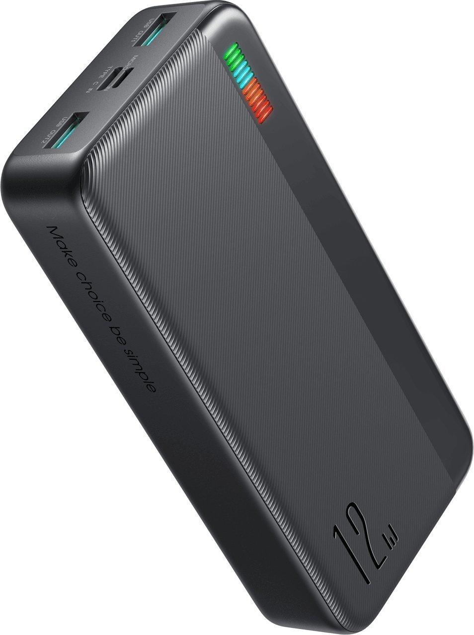 Joyroom JR-T017 Power Bank 20000 mAh negru