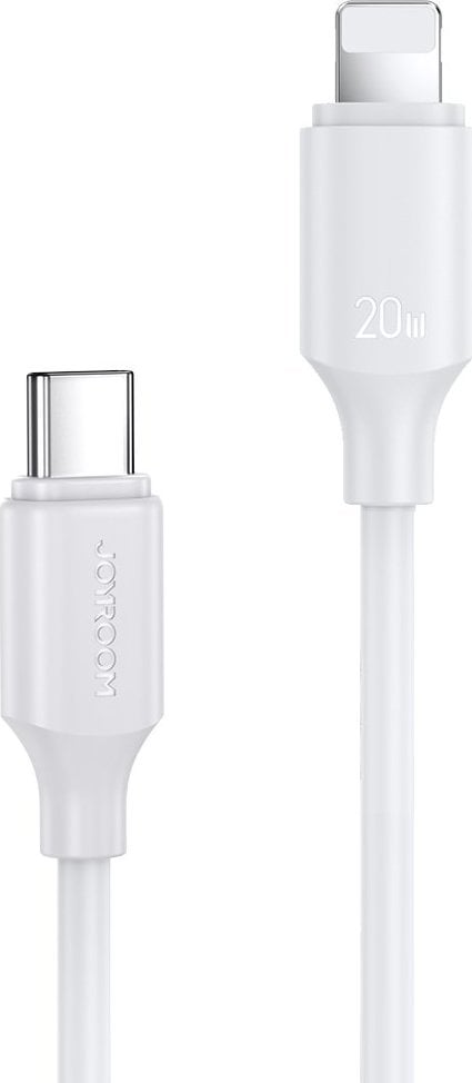 Joyroom USB-C - Cablu USB Lightning 0,25 m alb (JYR547)