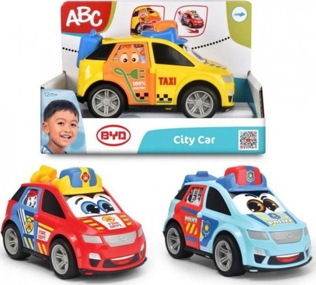 Jucarie bebelusi, masinuta, Abc, Byd City Car