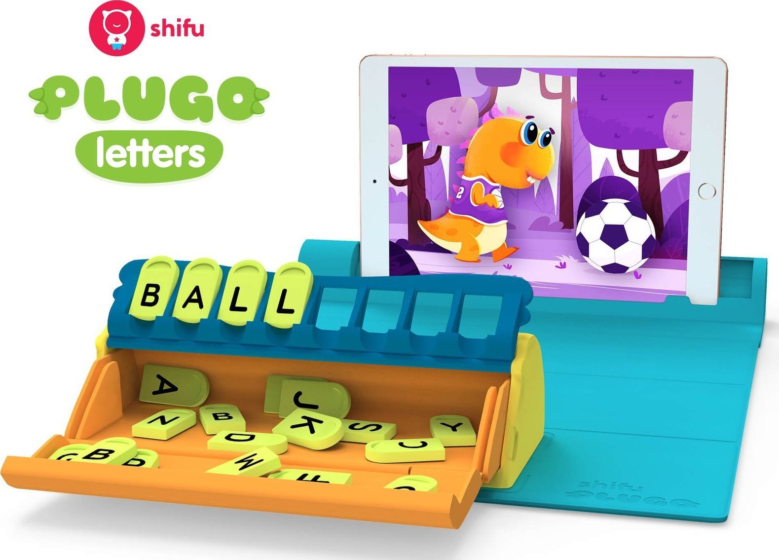 Jucarie educativa Plugo Letters - Sistem interactiv bazat pe Realitate Augmentata, Shifu