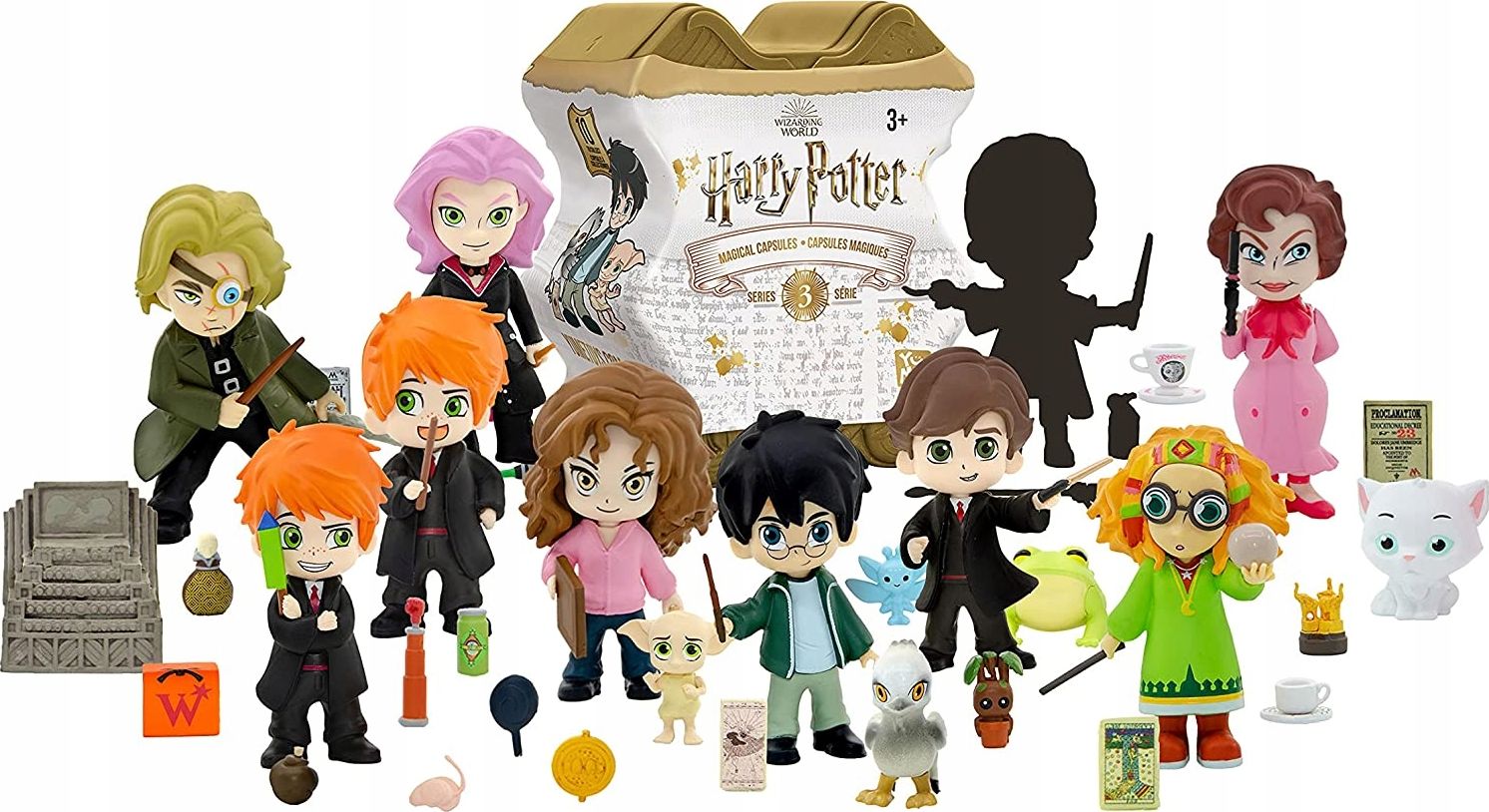 Jucarie Interactiva, Harry Potter Blind Box S3, 8 cm