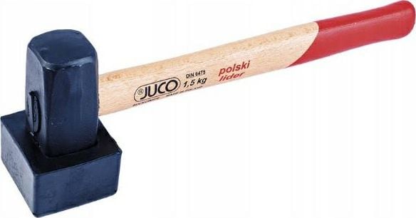 Juco Kamieniarski HAMMER cu cauciuc 1,5kg M3078