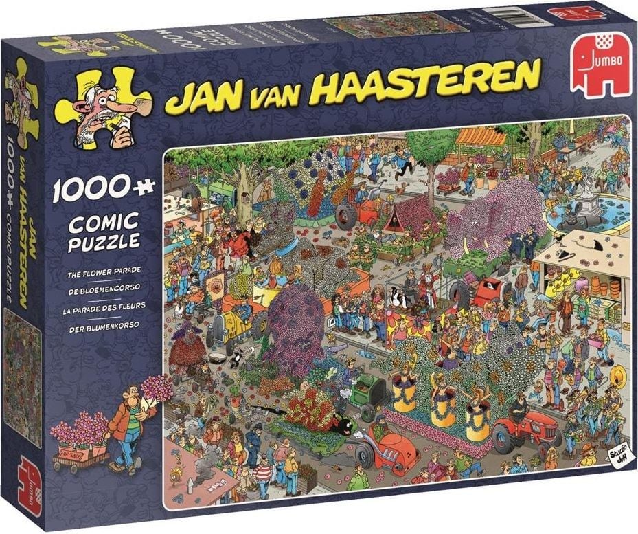 Puzzle Jumbo 1000 Haasteren Flower Parade G3