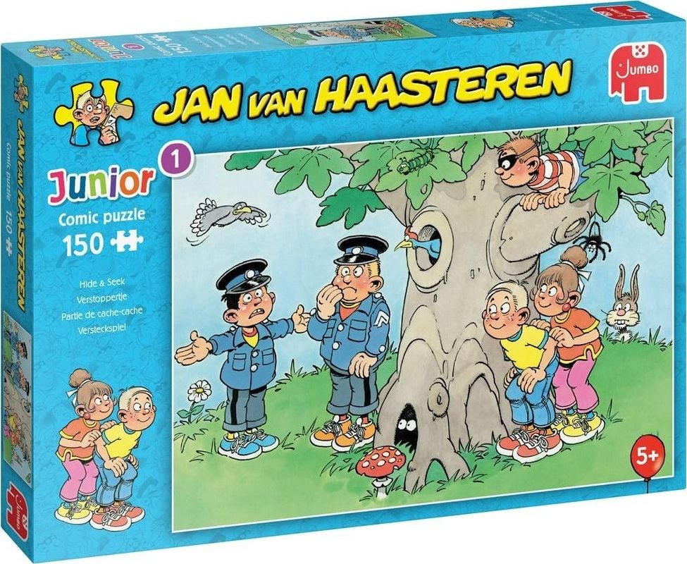 Jumbo Puzzle Junior 150 Haasteren Hide and Seek G3