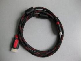 Cabluri si adaptoare - HDMI - HDMI 1.5, Negru Roșu (CA-006 Cablu HDMI)