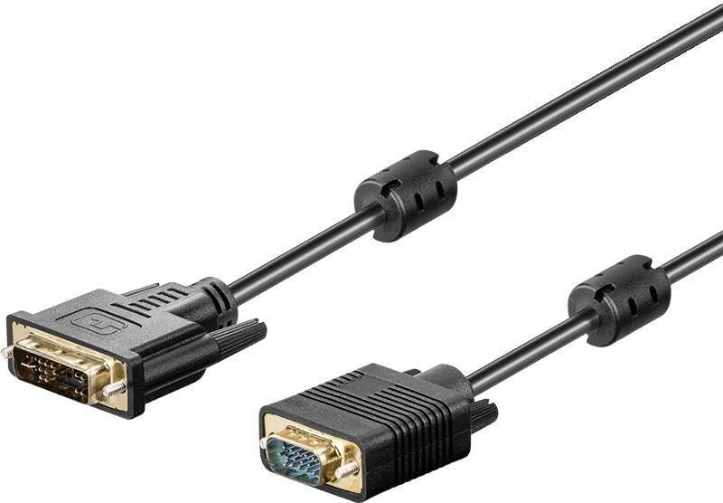 Cablu de conectare , Akyga , AK/AV/03 DVI tata / VGA tata , 1.8m , negru