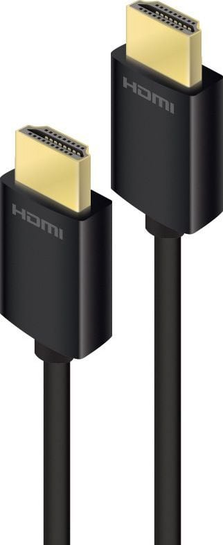 Kabel Alogic HDMI - HDMI 1m czarny (PHD-01-MM-V2)